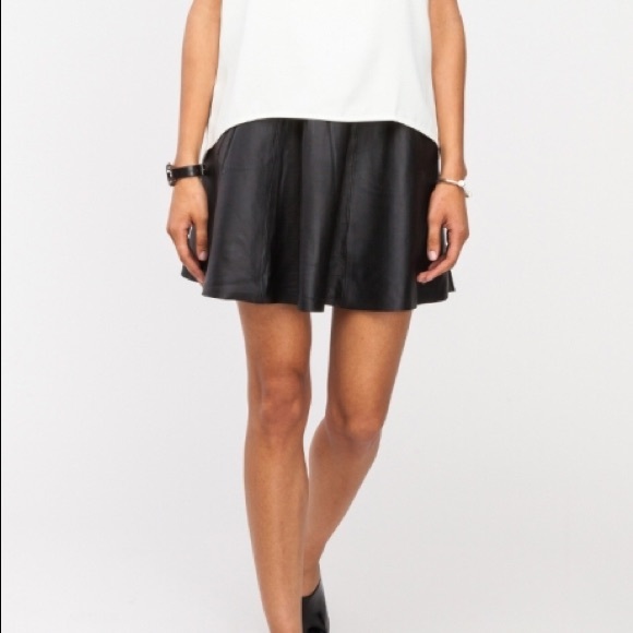 Just Female Leather Skirt 🎉HP🎉 - Picture 2 of 8